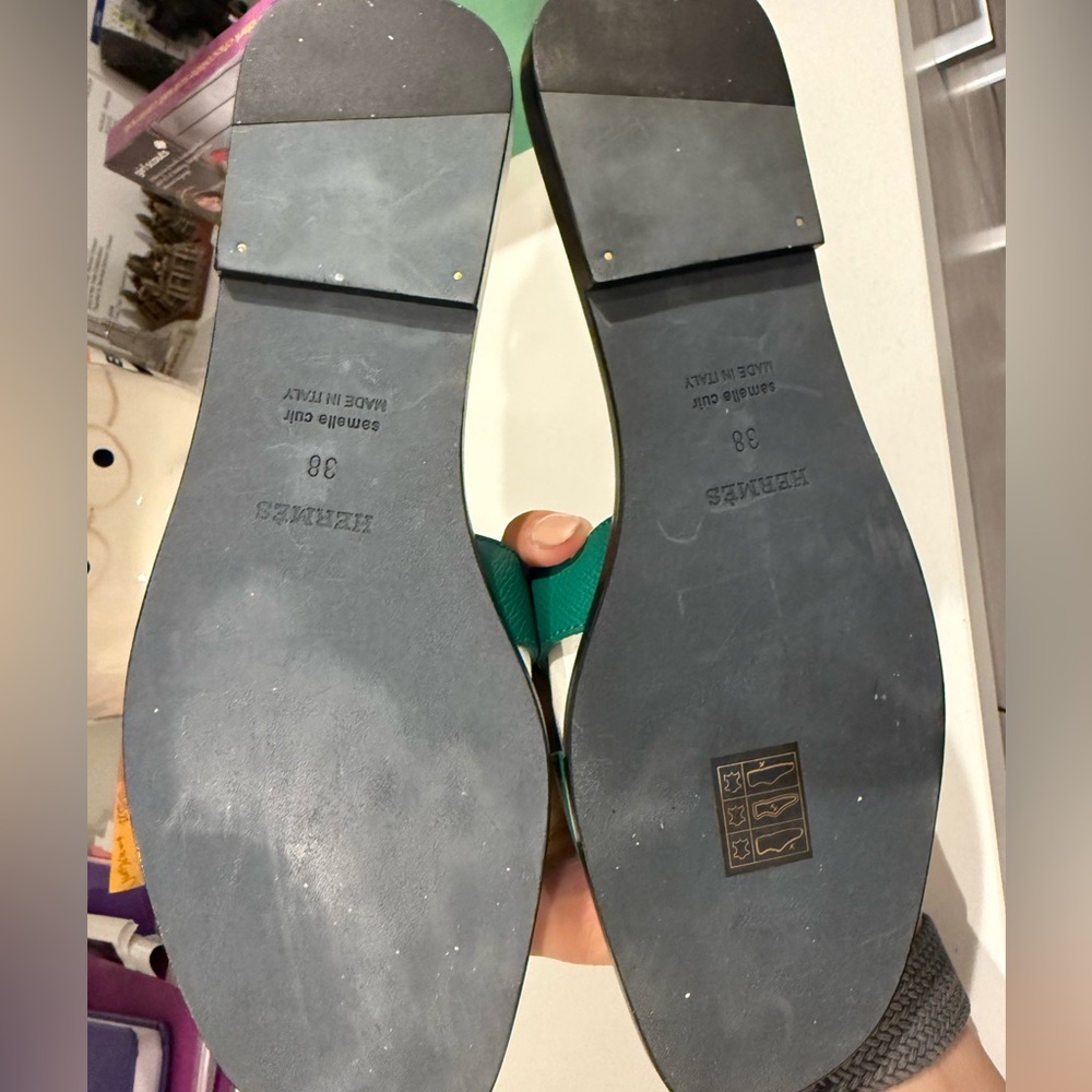 Hermes Green Sandals - Picture 4 of 4